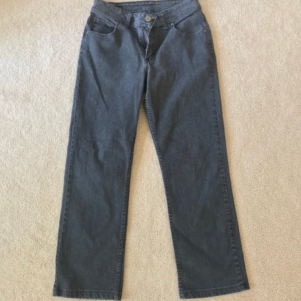 Lee Women's Black Rider Mom Jeans